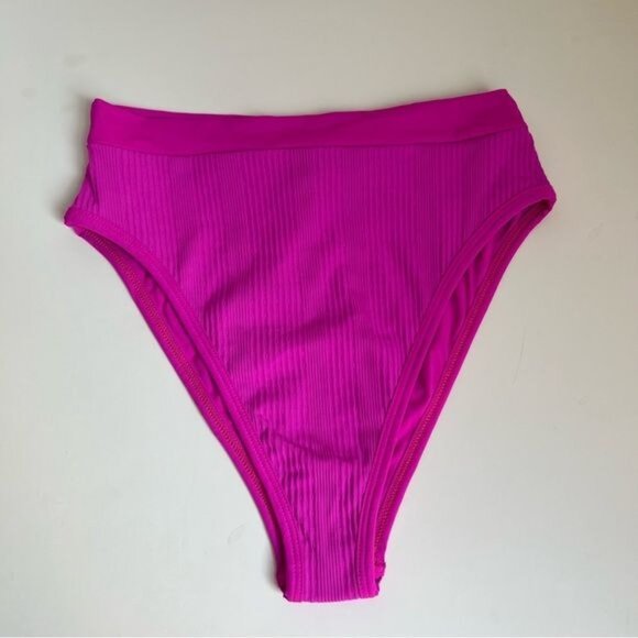 L*Space Frenchi Bitsy Bikini Bottom in Bright Fuchsia - L - Picture 2 of 6